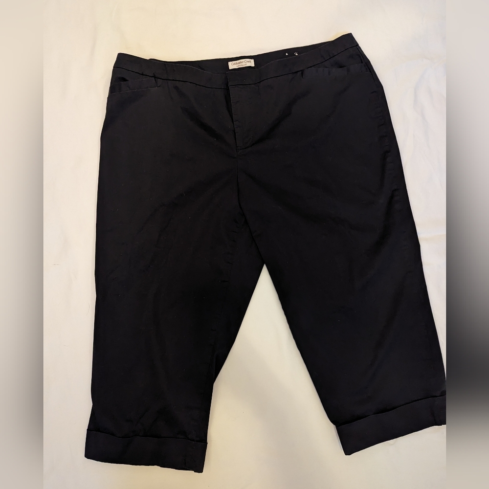 Black Cropped Pants
